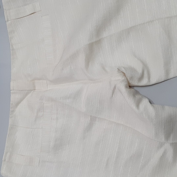 Tory Burch Blended Linen Silk Textured Pants - Picture 7 of 10